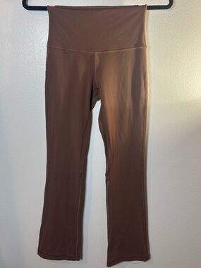 Lululemon High-Waist Brown Yoga Leggings